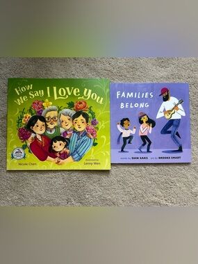 Family & Love Children’s Book Bundle - How We Say I Love You & Families Belong